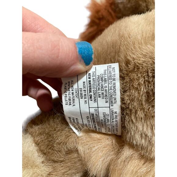 The Disney Store Vintage Lady And The Tramp 12” Bean Bag Stuffed Plush Dog Toy - Picture 7 of 10